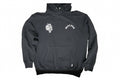 DARC SPORT WOLVES FOREVER HOODIE IN BLACK - XL